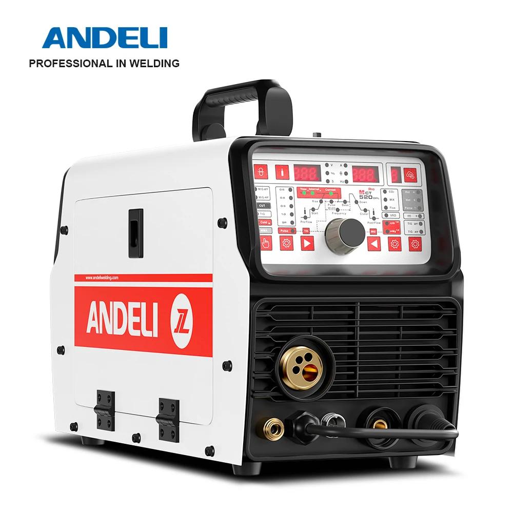 ANDELI MCT-520DPL PRO ٱ  MIG/TIG/MMA/CUT/COLD Welding/MIG Pulse Can Welding ˷̴ 5 IN 1